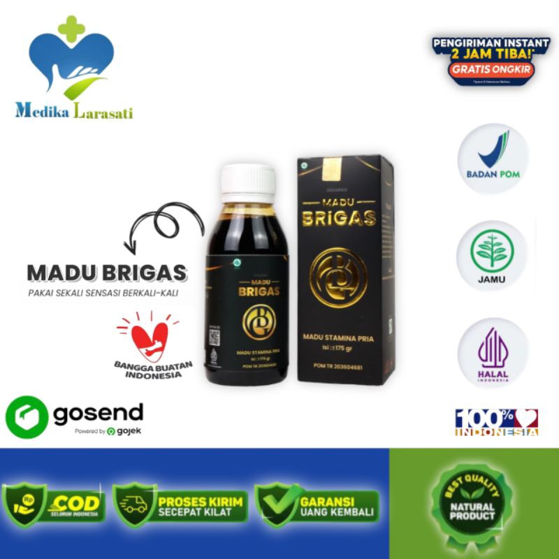 

Madu Brigas Sudah BPOM Ukuran 175 Gram & 280 Gram Terlaris dan Terbaik