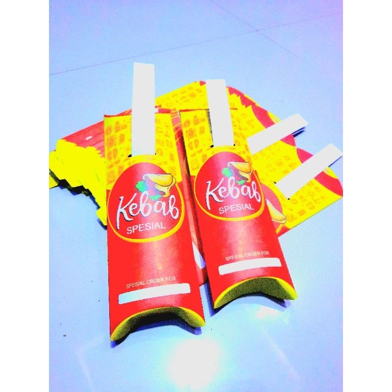 

KERTAS KEBAB UKURAN 24X9CM MERAH MERONA 100LEMBAR