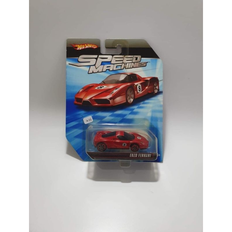 Hotwheels Speed machines Enzo Ferrari Red
