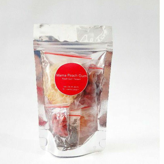 

TERBARU Peach Gum Dessert SUPER A size PERSONAL Single Pack untuk 12 cup