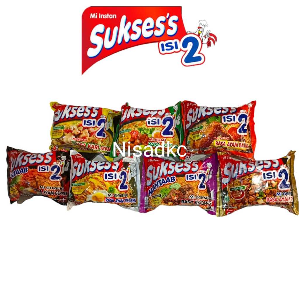 

[ECER] Suksess Mie Instant Sukses Goreng dan Kuah Varian Lengkap