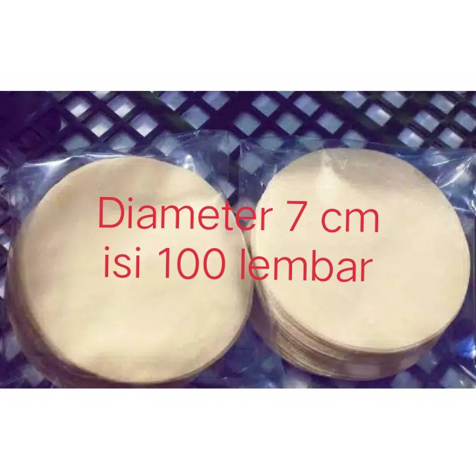 

PAKET LENGKAP Kulit dimsum1 lembarpack 7 cm