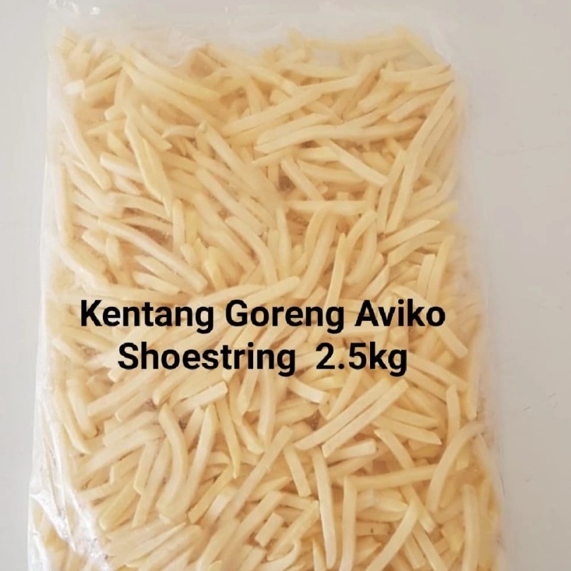 

Penjualan TerbaikCOD Kentang Goreng Aviko Shoestring 25kg