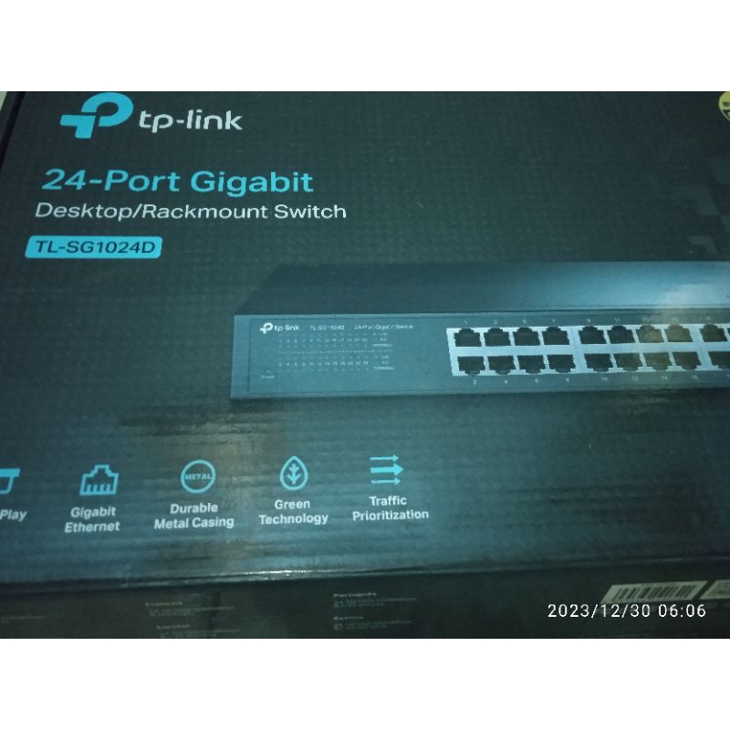 Switch Hub TP-Link 24 Port Gigabit