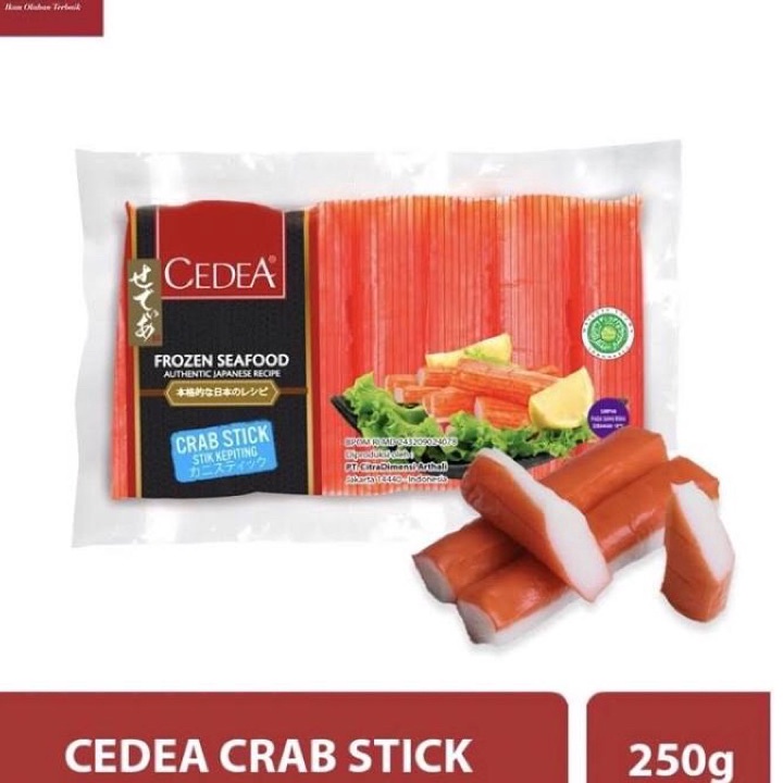 

GROSIR cedea crab stik 25 gr