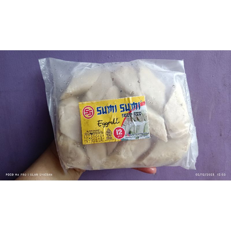 

Sumi Sumi egg roll isi 12