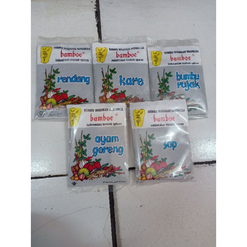 

Bumbu Masak Instant Cap Bamboe Sachet