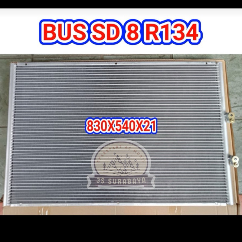 Kondensor Bus Sd 8 R134 Universal SD8  Ac Bus 830*540*21 MM (Baru/New)