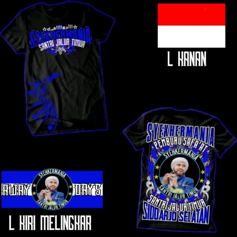 Custom Kaos SYEKHERMANIA Sidoarjo selatan