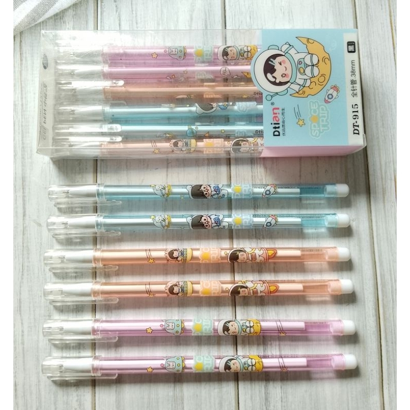 

(12PC) BULPOIN GEL DT-915 MOTIF SPICE 0.38 HITAM