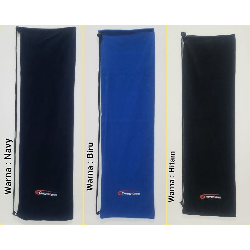 TAS RAKET BADMINTON KAIN - TAS RAKET KAIN SERUT - BAHAN BLUDRU LEMBUT