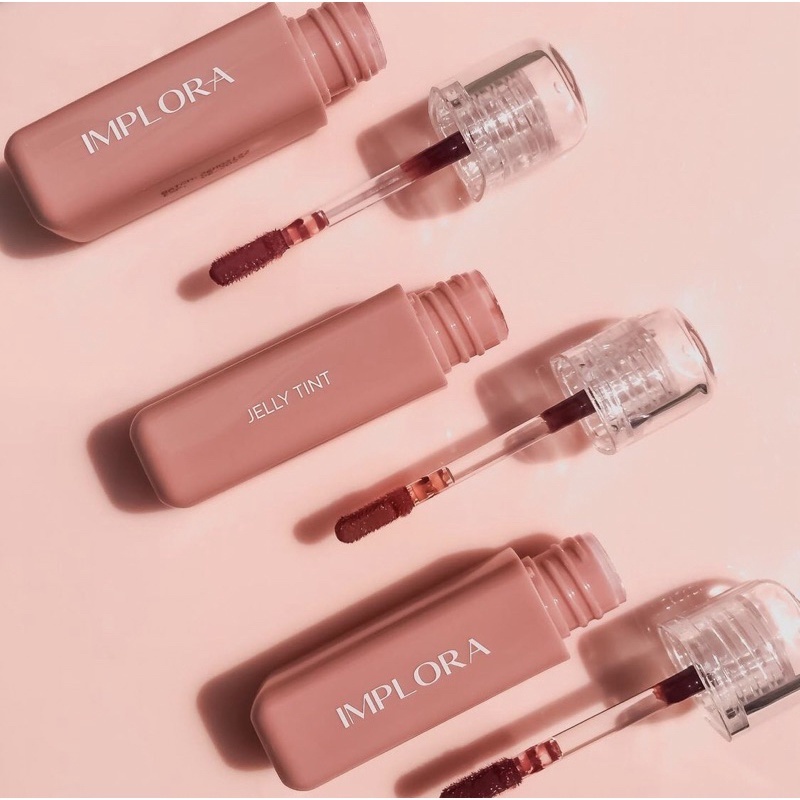 (WATERPROOF) IMPLORA JELLY LIP TINT - NATURAL UNTUK ANAK REMAJA & SEKOLAH