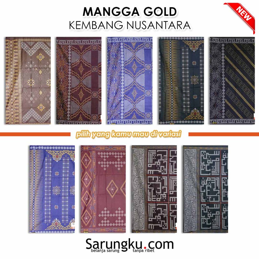 SARUNG MANGGA MOTIF BATIK
