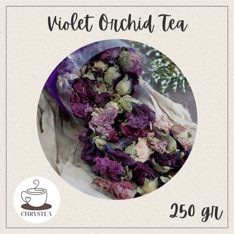 

CHRYSTEA || Violet Orchid Tea 250gr