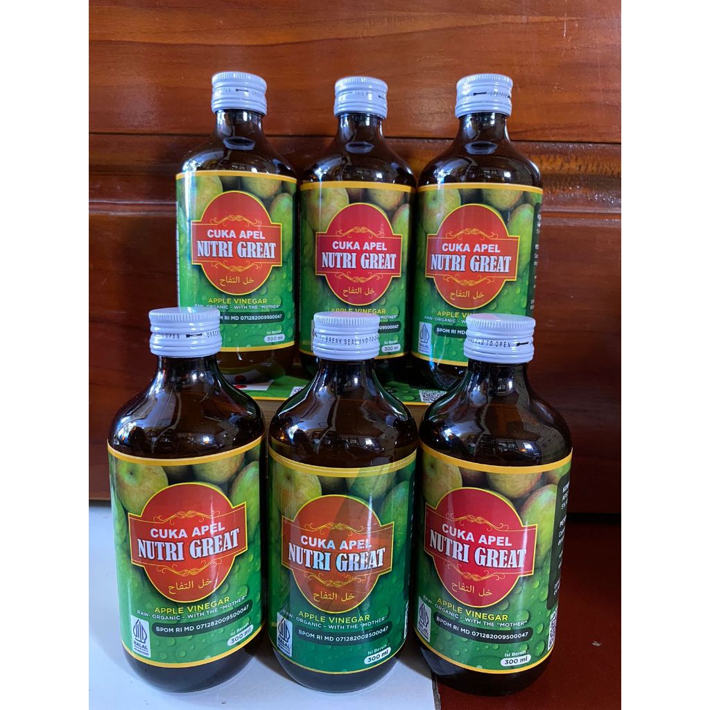 

CUKA APEL NUTRIGREAT BIO LAB Nutri Great ISI 300ml | Free Buble Wrap/Plastik Pelindung |