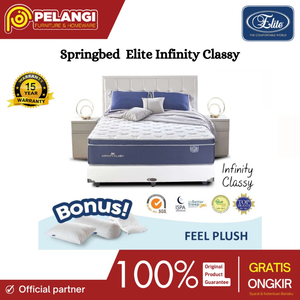 Springbed Elite Infinity Classy | Springbed Elite | Elite Infinity Classy | Kasur Springbed