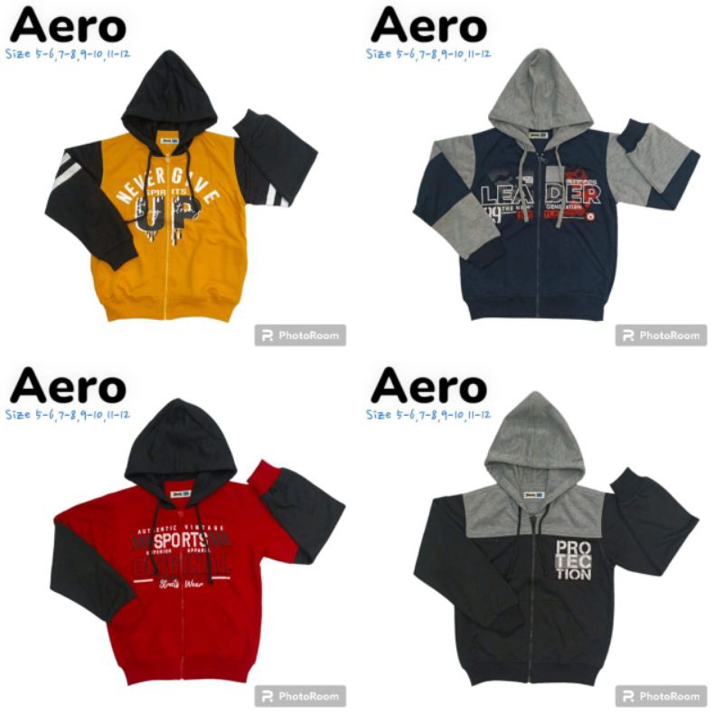 Jaket Hoodie AERO junior ORI / Jaket AERO Brand Matahari