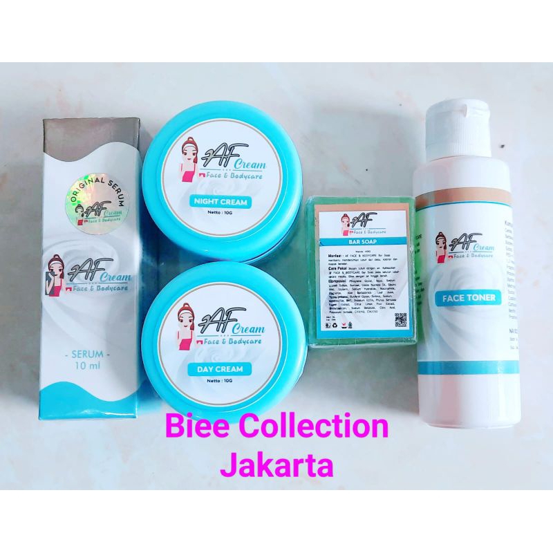 Cream AF Paket Double Glow + Serum AF