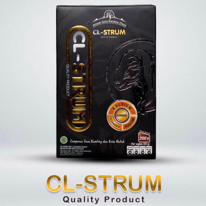 

Susu kambing CL-STRUM 200gram