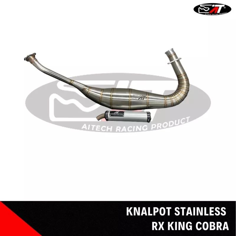 Knalpot Aitech RX king Cobra stainless