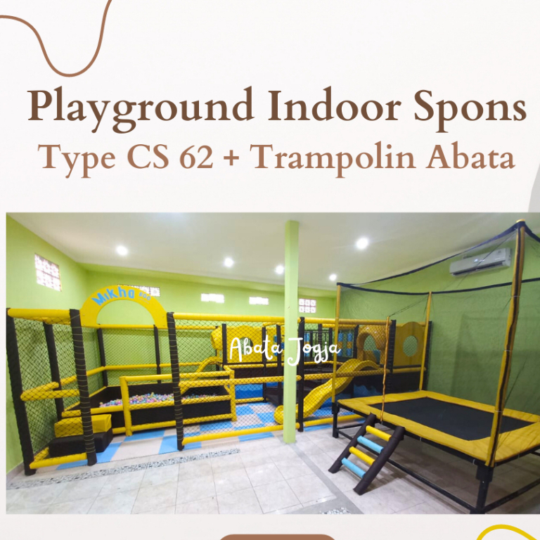 Waterpark Prosotan Playground Indoor Type CS 62 ABATA Tanpa Trampolin
