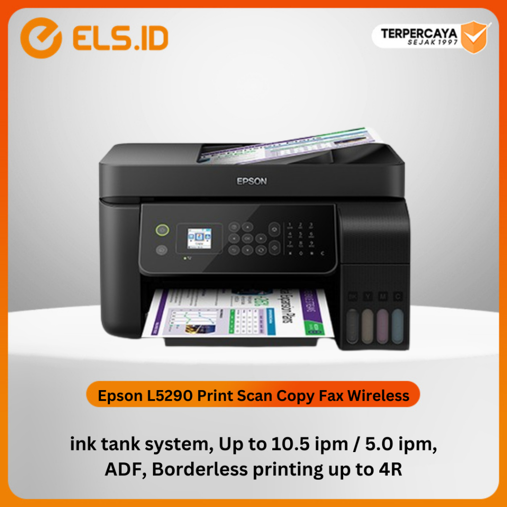 Printer Epson L5290 Print Scan Copy Fax Wireless