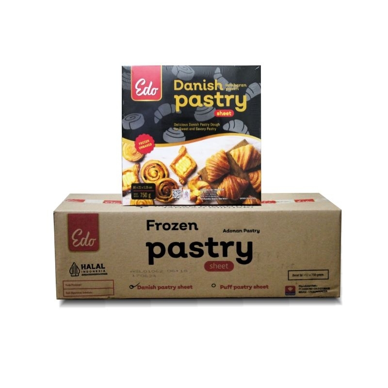 

Edo Danish pastry Sheet 750gr