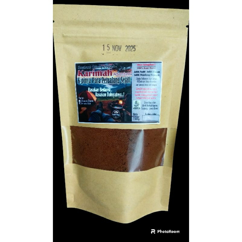 

Kopi Karimah Adventure 50gr Arabica Gold tanpa ampas