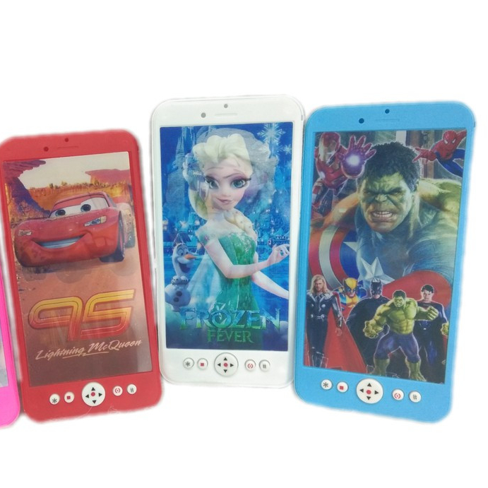 HP Android Mainan Anak Hologram 2D Led