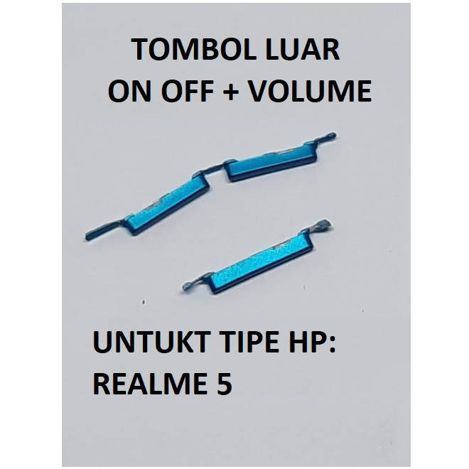 TOMBOL LUAR REALME 5 TOMBOL ON OFF + VOLUME