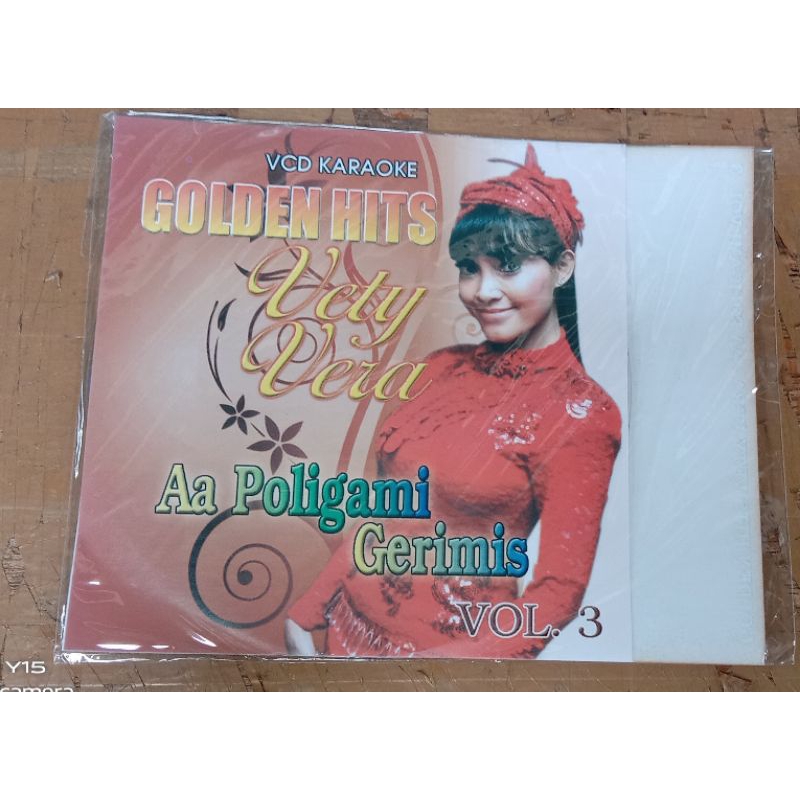 Kaset Vcd karaoke Golden Hits Vety vera