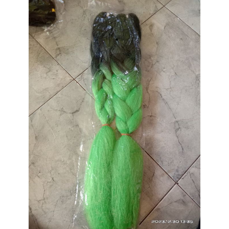 Kepang extension/hair extension 2 warna/hair braids/box braids 2 warna