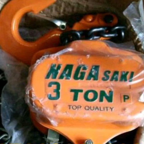 Takel - Chain Block - Katrol 3 Ton X 3 Meter Nagasaki