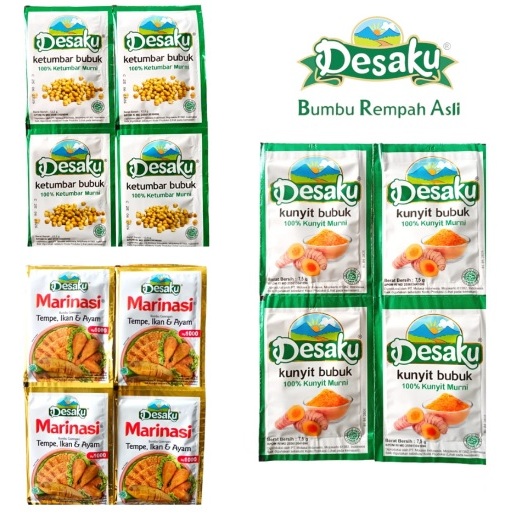 

Bumbu Desaku All varian - Kemasan bubuk