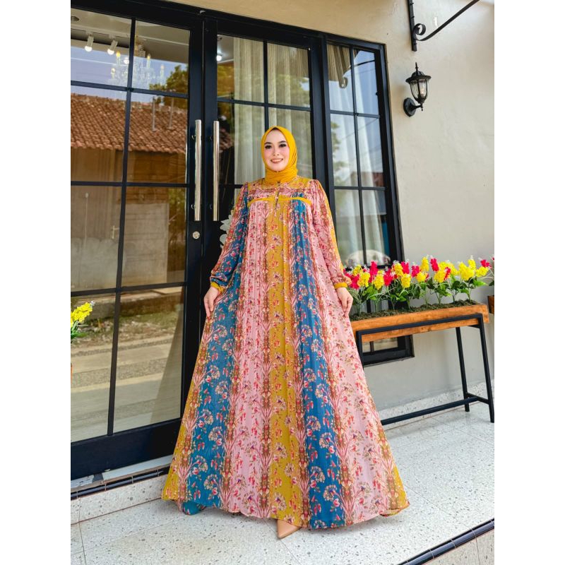 GAMIS WANITA ELNARA SET(BTG)