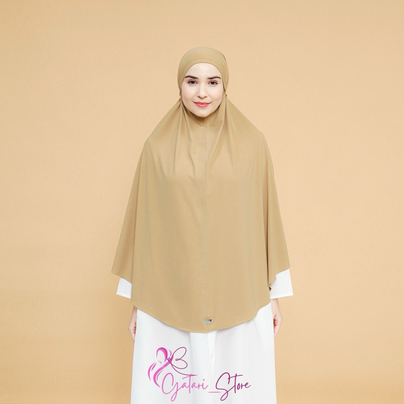 GatariStore ~ Khimar Jumbo Jersey Premium ukuran XXL Tali Non Pet