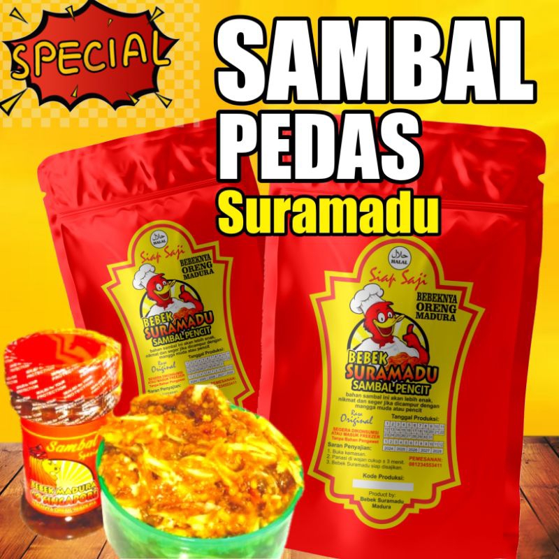 

Sambal pencit spesial