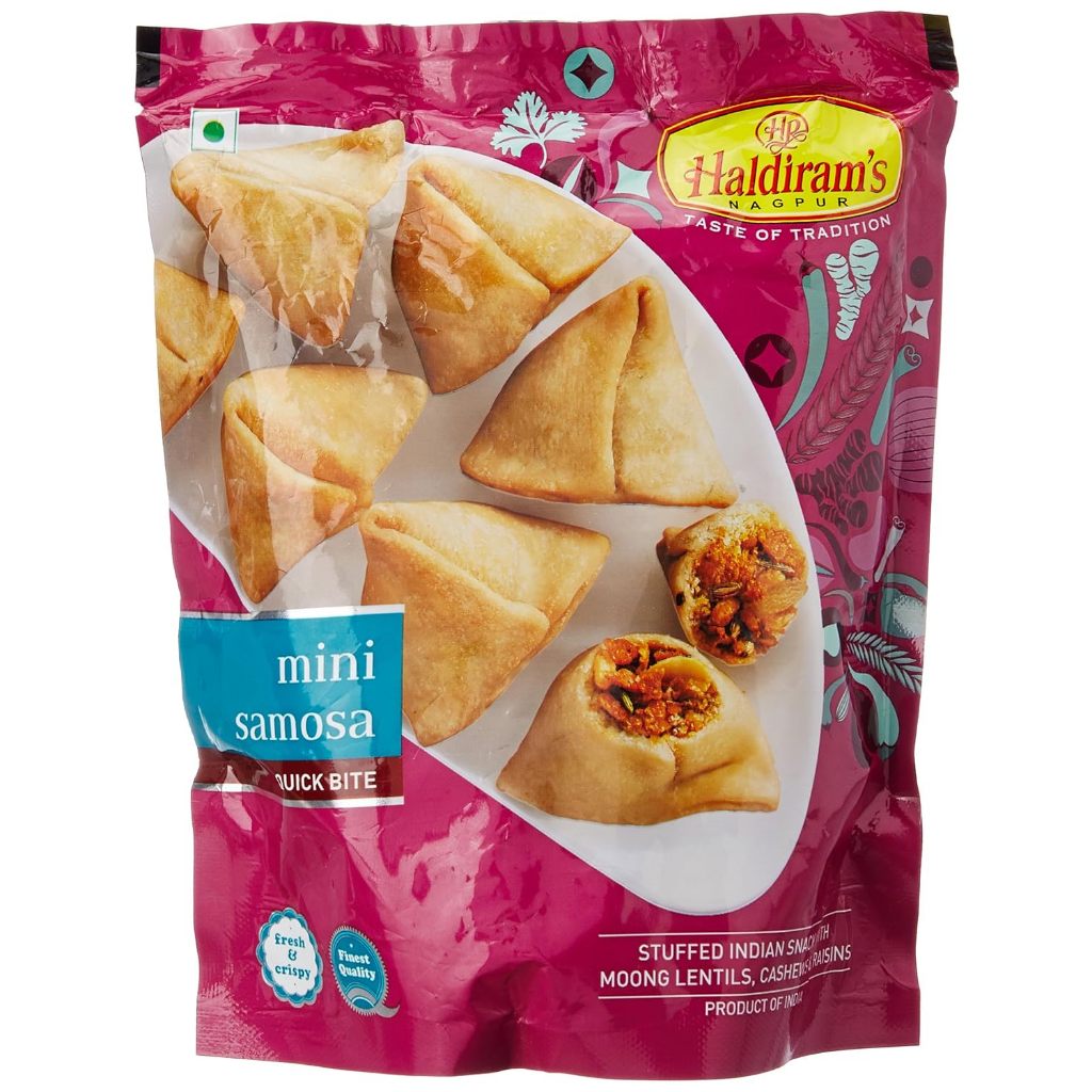 

MINI SAMOSA HALDIRAM'S 200G / Namkeen / Snack India