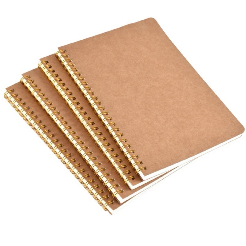 

Notebook A5 Diary Book Spiral Putih Gading Buku Catatan Planner