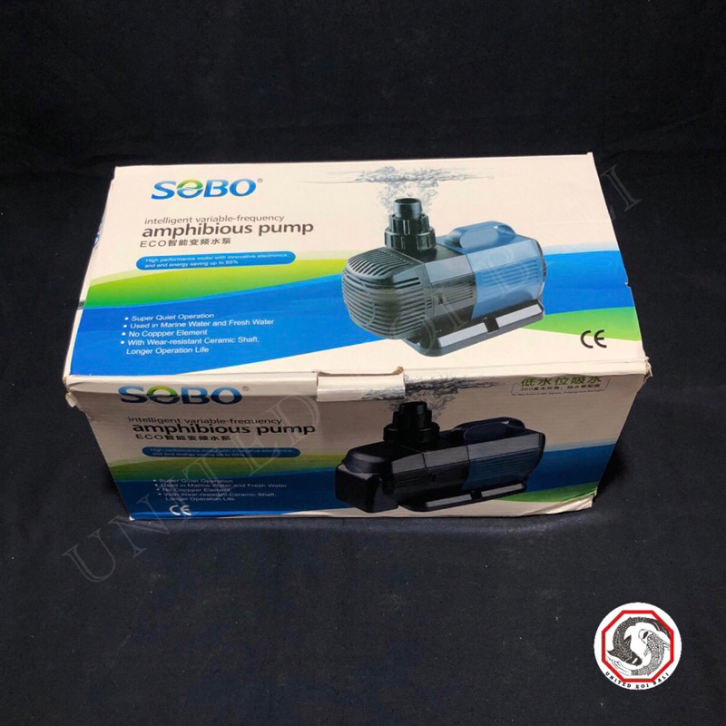 MESIN POMPA CELUP KOLAM IKAN - SOBO BO 9000 KOLAM IKAN KOI