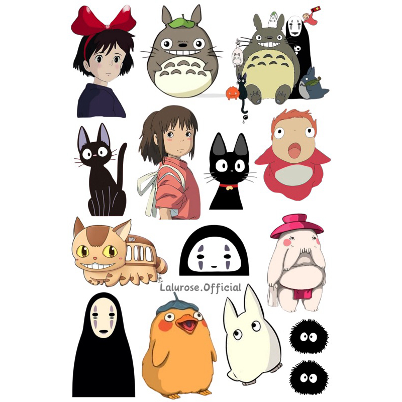 

Sticker Ghibli series