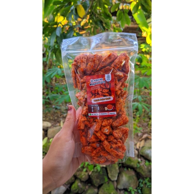 

Basreng Pedas Balado 150gram