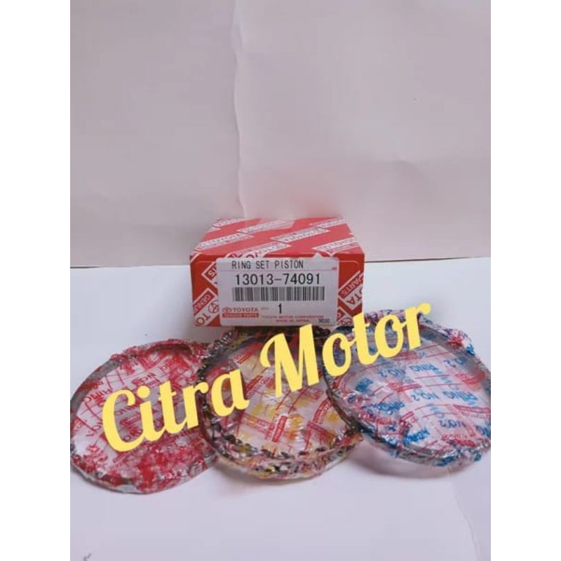 RING PISTON SET TOYOTA CORONA TWINCAM 2.0 2000cc ST171 SIZE 0.50