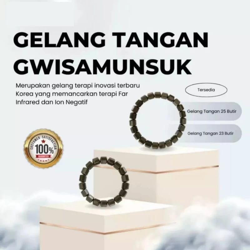 ￼Gelang Kesehatan Batu Gwisamunsok Segi 8 Original