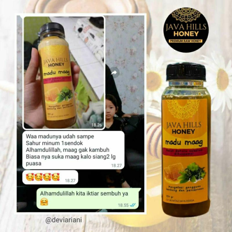 

Madu maag magh original herbal alami 100% asli 350gr