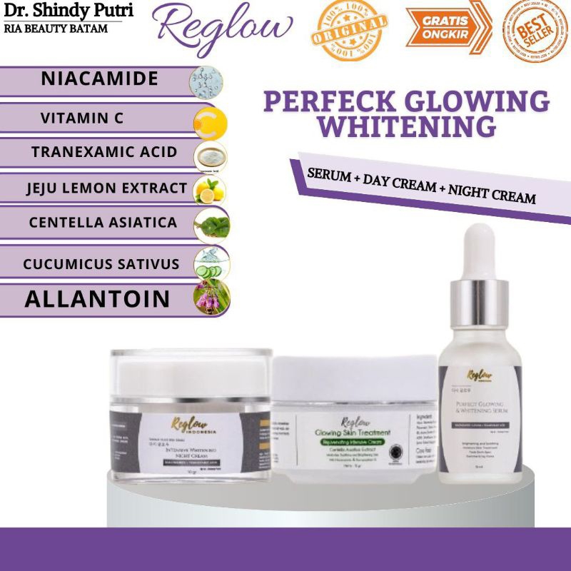 Harga Reglow Skincare Original Dr. Shindy Batam Terbaru April 2024