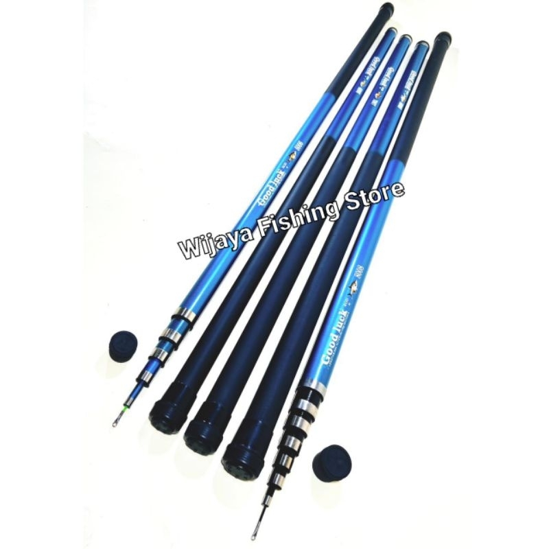Joran Pancing Tegek Gabus Yule Quan Good Luck Pole 600 700 800 6 meter 7 meter 8 meter