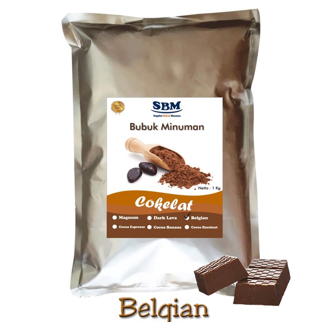 

Stok terbaru Bubuk Minuman Belgian Chocolate Powder Drink Cocoa Cokelat Premium Taste Coklat