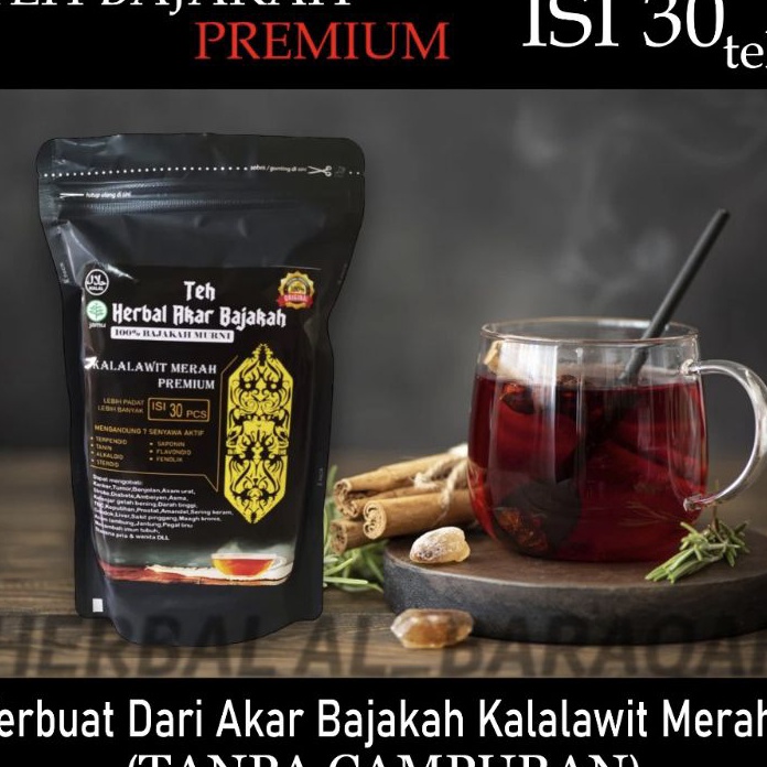 

MEGA SALE Teh Celup Kayu Akar Bajakah Asli Kalimantan Isi 3 Pcs Teh Bajakah Kalalawit Merah Premium Dapat Mengobati Penyakit Kanker Tumor Benjolan Asam Urat Stroke Diabetes Ambeyen Asma Kelenjar Getah Bening