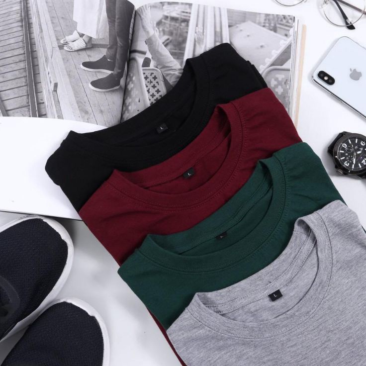 Baru trxH2t7S Kaos polos cotton combed 24s Size MLXLXXL  Bisa COD  Kaos UNISEX  Kaos Distro  Kaos Gr